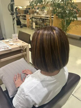 ミディアム ギャラリアサンク所属・サローネサンク 🎀miku🎀のヘアスタイル