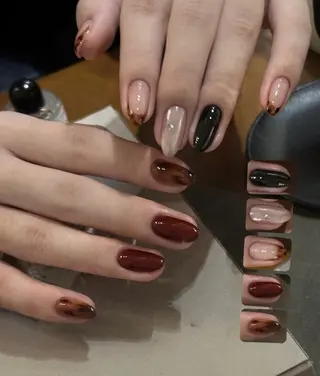 ネイル パラジェル＆フィルイン取り扱いサロンSol Nail所属・Sol Nail ミネのネイルデザイン