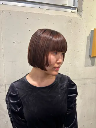 ショート 🧃吉祥寺/ボブ レイヤー/カサイ🧃のヘアスタイル