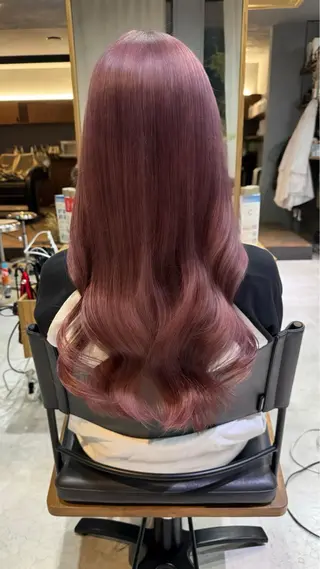 ロング カラー/ 髪質改善/新吾ありさのヘアスタイル