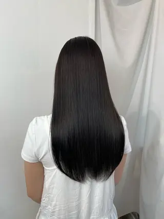 ロング カラー mana 💜のヘアスタイル