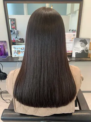 ロング SALOWIN 銀座一丁目店所属・髪質改善/縮毛矯正 🎀小林 唯 🎀のヘアスタイル
