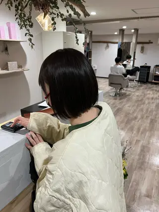 ショート カラー ふわりhair💭 emo.中澤慶のヘアスタイル