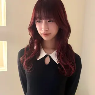 ロング カラー hana/艶髪 /透明感カラー🪞のヘアスタイル