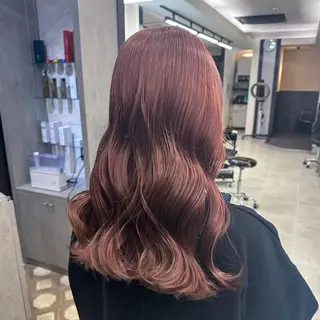 セミロング カラー JILL by GiseL/天神のヘアスタイル