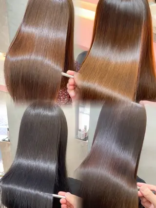 ロング Lond  vallee 渋谷店所属・髪質改善/縮毛矯正 /艶カラー/瑞月🌙のヘアスタイル