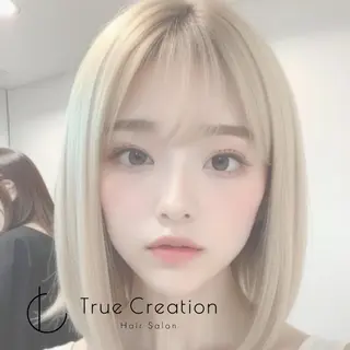 ロング 🦄コグレケンタピ ンクカラー🎨パーマのヘアスタイル