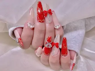 ネイル 長さだし専門店 M2　rikaのネイルデザイン