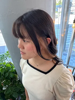 ロング カラー パーマ ヘアアレンジ WEST O LAND所属・若尾 貴斗のヘアスタイル