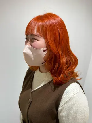 カラー 久永 菫のヘアスタイル