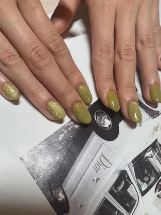 ネイル ちゅるんネイル🪄 耳ツボジュエリー🔗のネイルデザイン