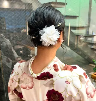 ヘアアレンジ 🦋Misaki🦋 メンズパーマ/着付けのその他イメージ