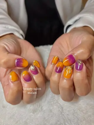 ネイル beauty salon ma'am所属・chihiro 小路ネイルのネイルデザイン