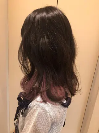 ミディアム カラー はだゆうき @hadadan08のヘアスタイル