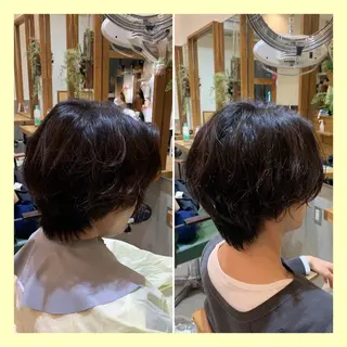 ショート パーマ メンズ ✂️RIKUKI🎨 【駒込美容師🎀】のヘアスタイル