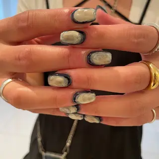 ネイル Yu_me  北堀江店所属・Yu_me 北堀江 chikaのネイルデザイン