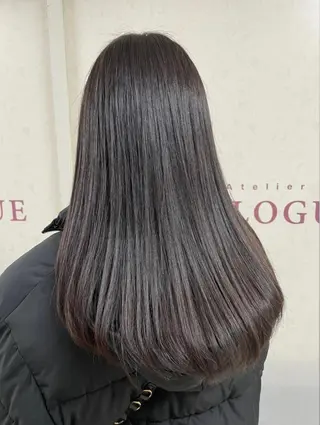 ロング ﾅﾁｭﾗﾙ艶ｶﾗｰ 戸田めぐみのヘアスタイル