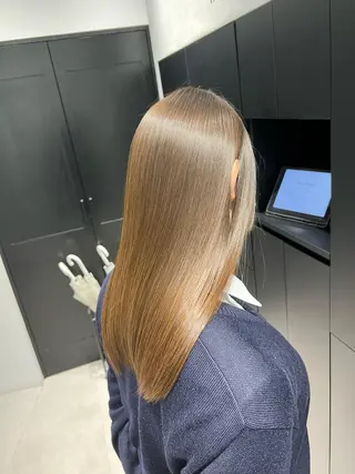 ロング 縮毛矯正　野口 恵のヘアスタイル