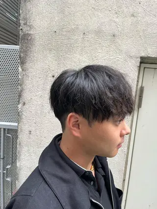 ショート パーマ メンズ 🏆メンズヘア特化 🥇代表りんぺーのヘアスタイル