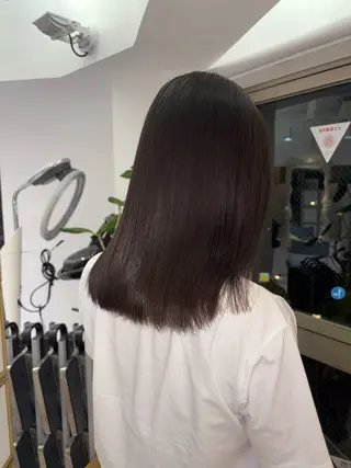 セミロング レイヤーカット/瀬川 琴音のヘアスタイル