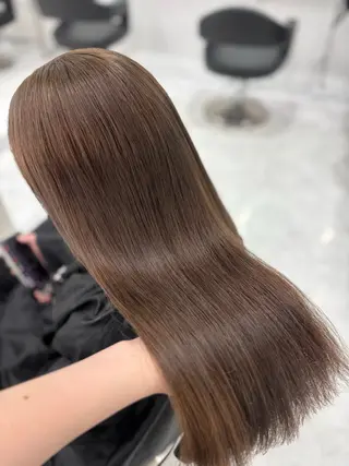 ロング 渋谷🥇透明感カラー 特化美容師のヘアスタイル