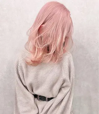 カラー i'll 髪質改善 淀屋橋 大阪【イル】所属・エクステ/ブリーチ tasukuのヘアスタイル