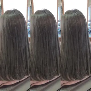 ロング カラー 青木 茂樹⭐️ 透明感カラーのヘアスタイル