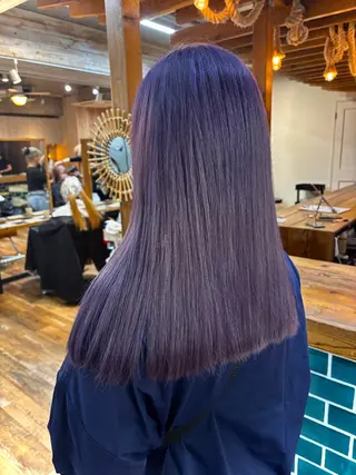 カラー ブリーチ/パーマ ♡MIYUU♡横浜のヘアスタイル