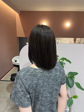 ミディアム Rosierbleu 道正のヘアスタイル