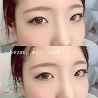 マツエク・マツパ CocoMinto所属・CocoMinto Rie.Mのマツエク・マツパデザイン