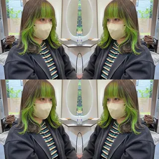 ミディアム カラー 🌴TELAHAIR 葛西店RIKU🌊のヘアスタイル