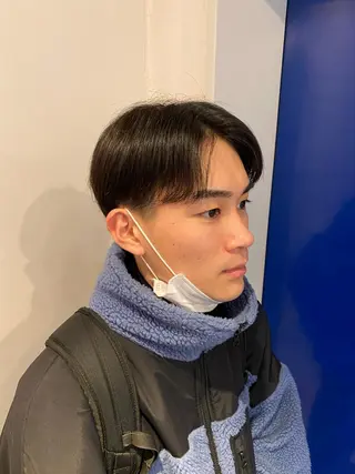 メンズ シャドウパーマ/ 波巻パーマYu-Kiのヘアスタイル