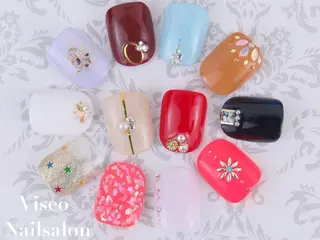 ネイル Viseo《6週間 長持ちパラジェル》のネイルデザイン