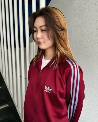 ミディアム カラー THE  AGATA TOKYO所属・外国人風パーマ/デザ インカット🦕✨アミのヘアスタイル