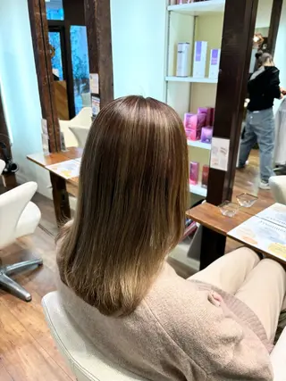 ロング 大宮/カラーマスター ムラ修正🥀森山陽向のヘアスタイル