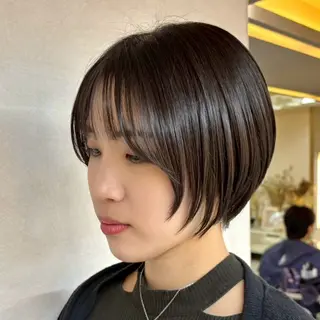 ショート ボブ/レイヤー/透明 感カラー/dai🌿のヘアスタイル