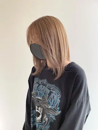 カラー olume(オルメ)所属・山田隆成/韓国カット バレ、ハイライト得意のヘアスタイル