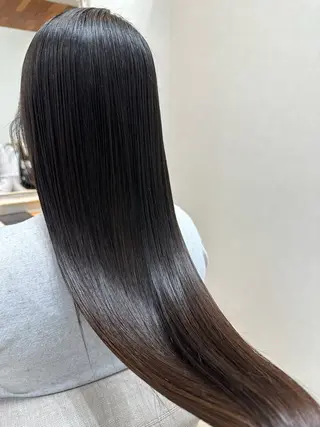 ロング パーマ 池田 雄太 ✨美髪縮毛矯正✨のヘアスタイル