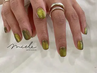 ネイル miele【ミエレ】 シンプル一癖のネイルデザイン