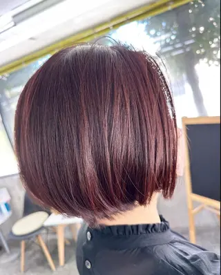 ショート カラー 那須 颯太のヘアスタイル