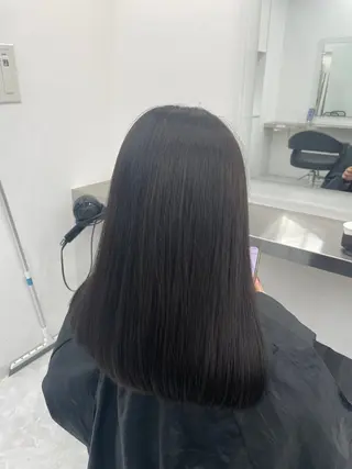 ロング カラー 中韓レイヤー/ ブラウン🤎はやとのヘアスタイル