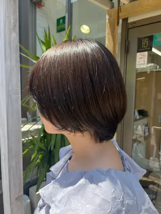 ショート パーマ/カット /まなきのヘアスタイル