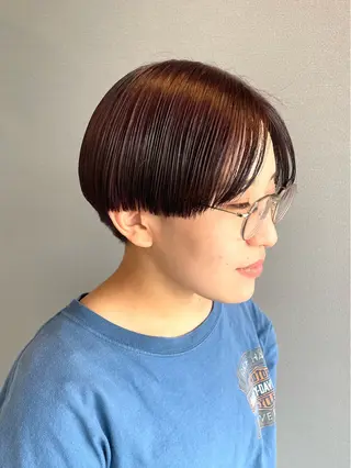 ショート カラー kitin  吉祥寺 山岸花のヘアスタイル