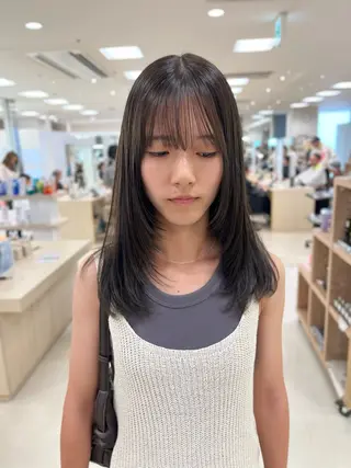 ロング カラー 暖色専門美容師🎀 お客様満足度◎のヘアスタイル