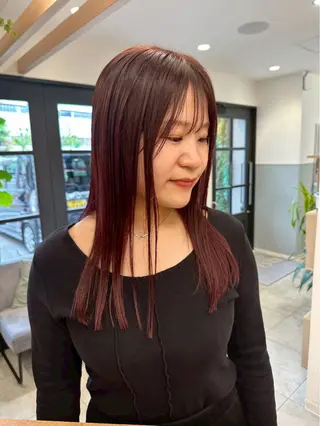 ロング カラー 🍒透明感カラー mutsuki🍒のヘアスタイル