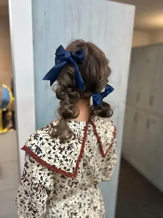 セミロング ヘアアレンジ メンズ特化/パーマ 縮毛矯正/AYAのヘアスタイル