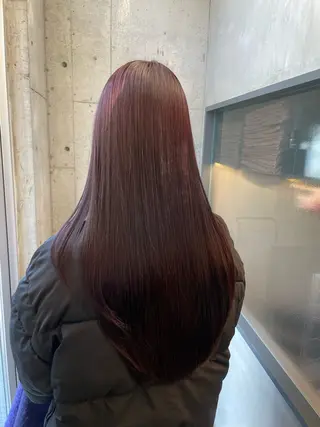 ロング カラー トレンドカラー🥣／ ヘアアレンジ✩.*˚のヘアスタイル