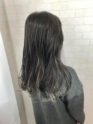 ロング カラー 神野 雅樹のヘアスタイル