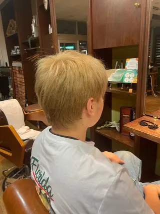 カラー 野村 健太のヘアスタイル