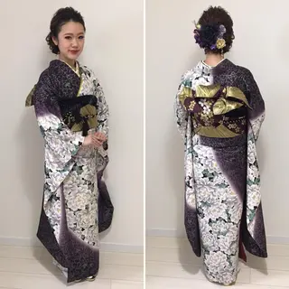 ミディアム ヘアアレンジ KANA カナのマツエク・マツパデザイン